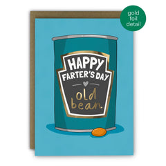 Running With Scissors Old Bean Father’s Day Card
