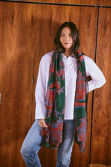 One Hundred Stars - Pagoda Forest Scarf