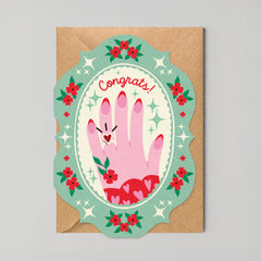 Studio Boketto- Ring by Edyta Demerit Engagement Card