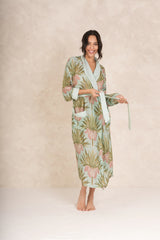 One Hundred Stars Deco Bud Aqua Gown