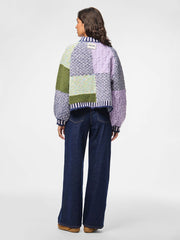 Pieces High Neck Knit - Birch 1B