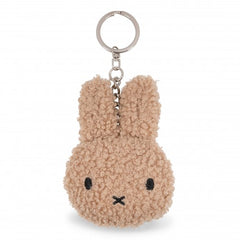 Miffy Eco Flat Keychain - Tiny Teddy Beige 10cm