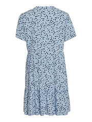 Vila Paya V-Neck Dress - Kentucky Blue/Ivy
