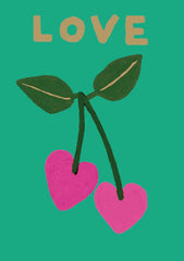 Roger La Borde Cherry Love Card