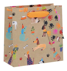 Glick - Small Kraft PS Dogs Gift Bag