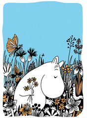 Moomin Flower Field Card