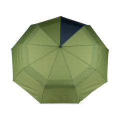 Roka London Waterloo Avocado/Midnight Recycled Nylon Umbrella