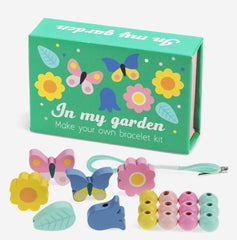 Rex London Wooden Bead Bracelet Set- In my Garden