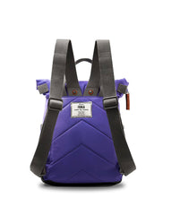 Roka Canfield B Small Sustainable Nylon Peri Purple Backpack