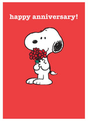 Snoopy Happy Anniversary Card