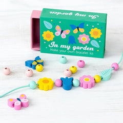 Rex London Wooden Bead Bracelet Set- In my Garden
