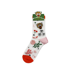 House of Disaster Inked Lion Socks