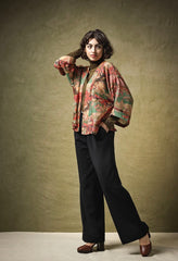 One Hundred Stars Kimono - Country Toile Berry