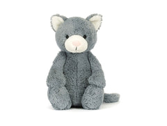 Jellycat Bashful Kitten Original - Dark Grey