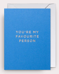 Lagom You’re My Favourite Person Mini Card