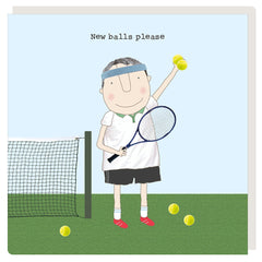 Rosie Made A Thing Card- New Balls