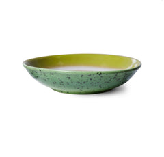 HKliving Ceramic Curry Bowls Funky Music - Set of 2