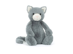 Jellycat Bashful Kitten Original - Dark Grey