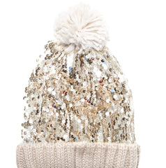 Rockahula Shimmer Sequin Knitted Hat