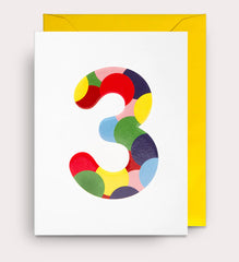 Lagom Design - Age 3 Mini Card