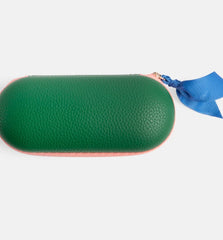 Caroline Gardner Green Zip Around Glasses Case