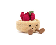 Jellycat Amuseables Fleurette Tarte Aux Fraises