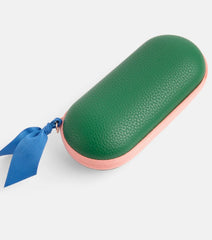 Caroline Gardner Green Zip Around Glasses Case