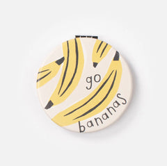 Caroline Gardner - Go Bananas Pocket Mirror