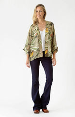 One Hundred Stars Kew Evergreen Stone Kimono
