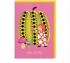 Ohh Deer- Yayoi Kusama card