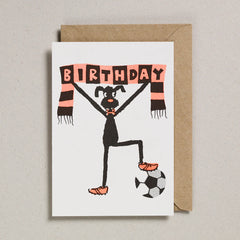 Petra Boase Rascals Football Birthday Card