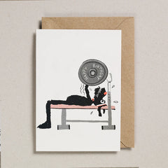 Petra Rascals Bench Press Card