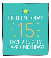 Pigment 15th Birthday Card