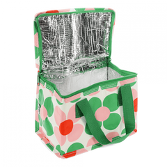 Rex London Lunch Bag - Pink and Green Daisy