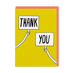 Ohh Deer - Thank You Signs Greeting Card