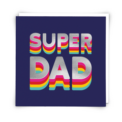 Redback Cards - Super Dad Rainbow Card