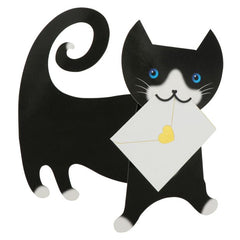 Special Delivery Tommo Cat 3D Greeting Card