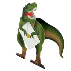Special Delivery Rex 3D Greeting Card