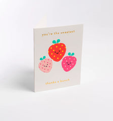 Lagom You're The Sweetest, Thanks A Bunch Mini Card