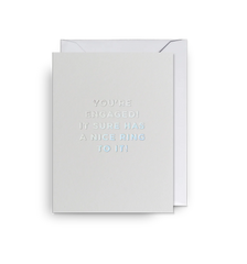 Lagom Design You’re Engaged! It Sure Has a Nice Ring to It! Mini Card