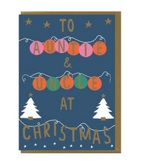 EarlyBird Auntie Christmas Card