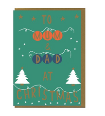 EarlyBird Mum and Dad Christmas Card