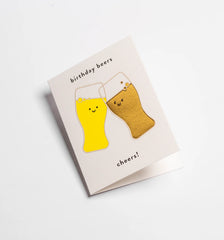 Lagom Design Mini Card - Beers Cheers