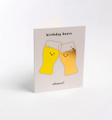 Lagom Design Mini Card - Beers Cheers