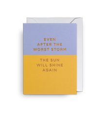 Lagom Design Mini Card - Sun Will Shine