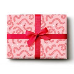 Stormy Knight Worms Flat Sheet Wrap