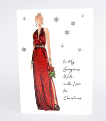 Five Dollar Shake - Gorgeous Wife Christmas Card