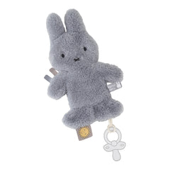 Little Dutch - Miffy Fluffy Dummy Cloth - Dusty Blue