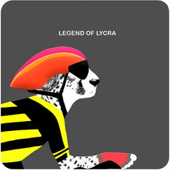 Sally Scaffardi Legend of Lycra Coaster