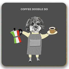 Sally Scaffardi Coffee Doodle Do Coaster